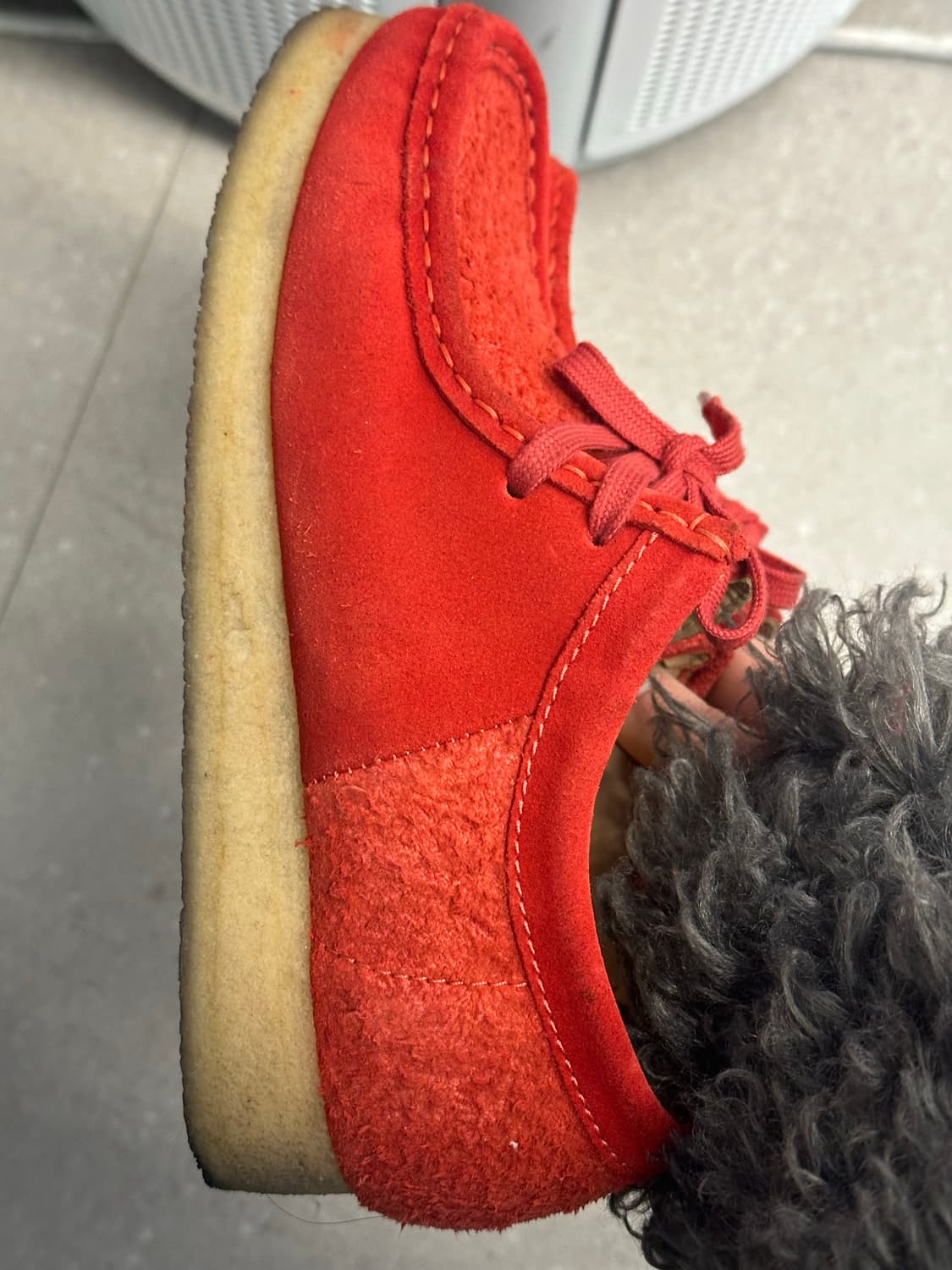 클락스X다니엘카타리 레드 uk4.5(235) 상품이미지8