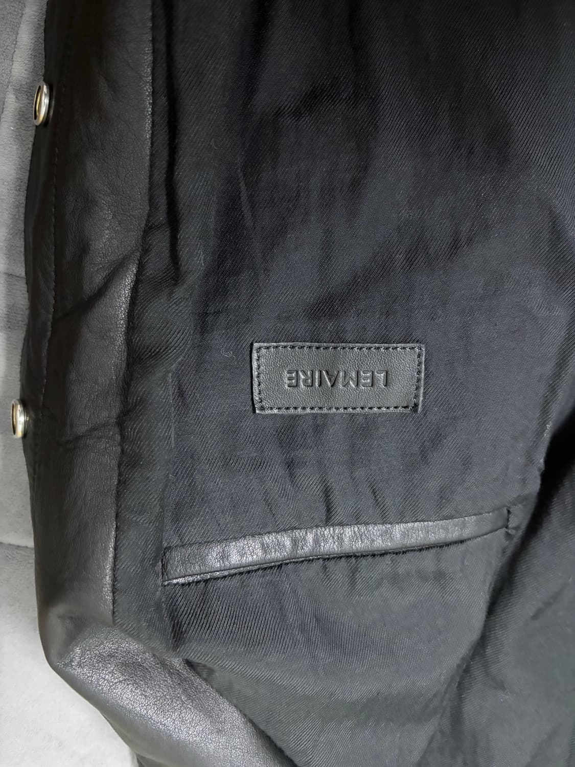 르메르 레더 블루종 m 상품이미지5