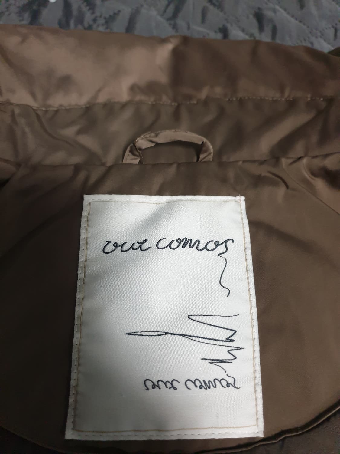 아워코모스 구스패딩 카키브라운 (F) 상품이미지3