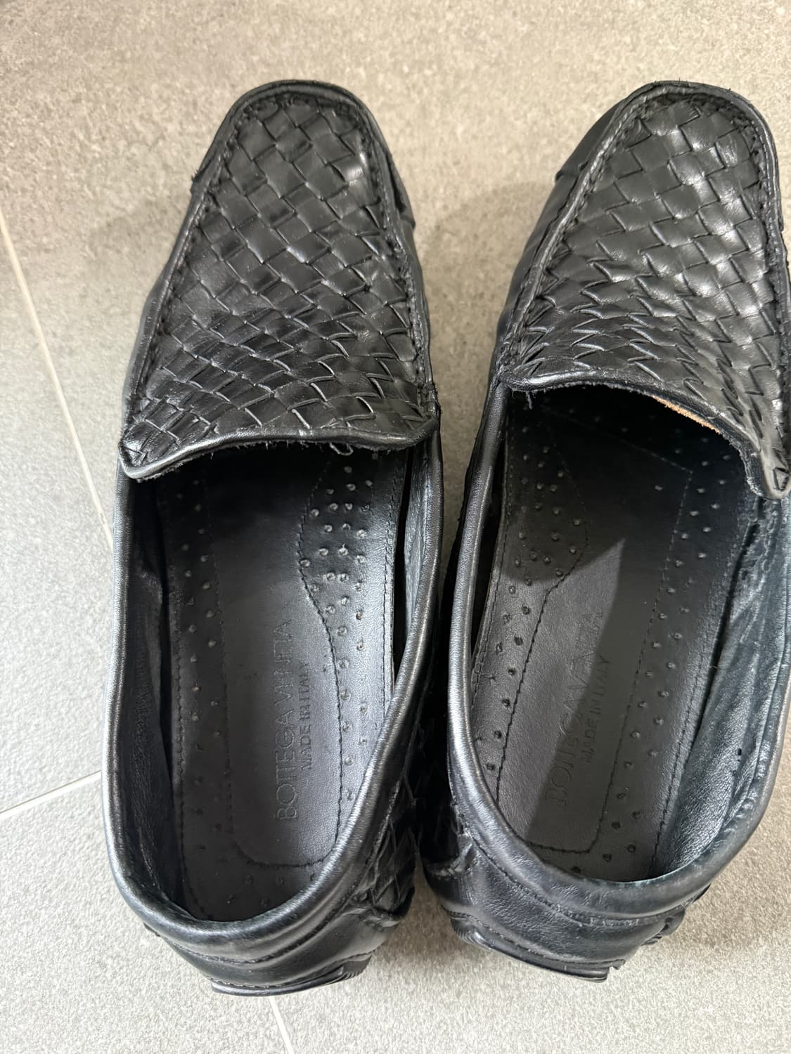 [정품] 보테가 베네타 블랙 인트레치아토 로퍼 상품이미지7