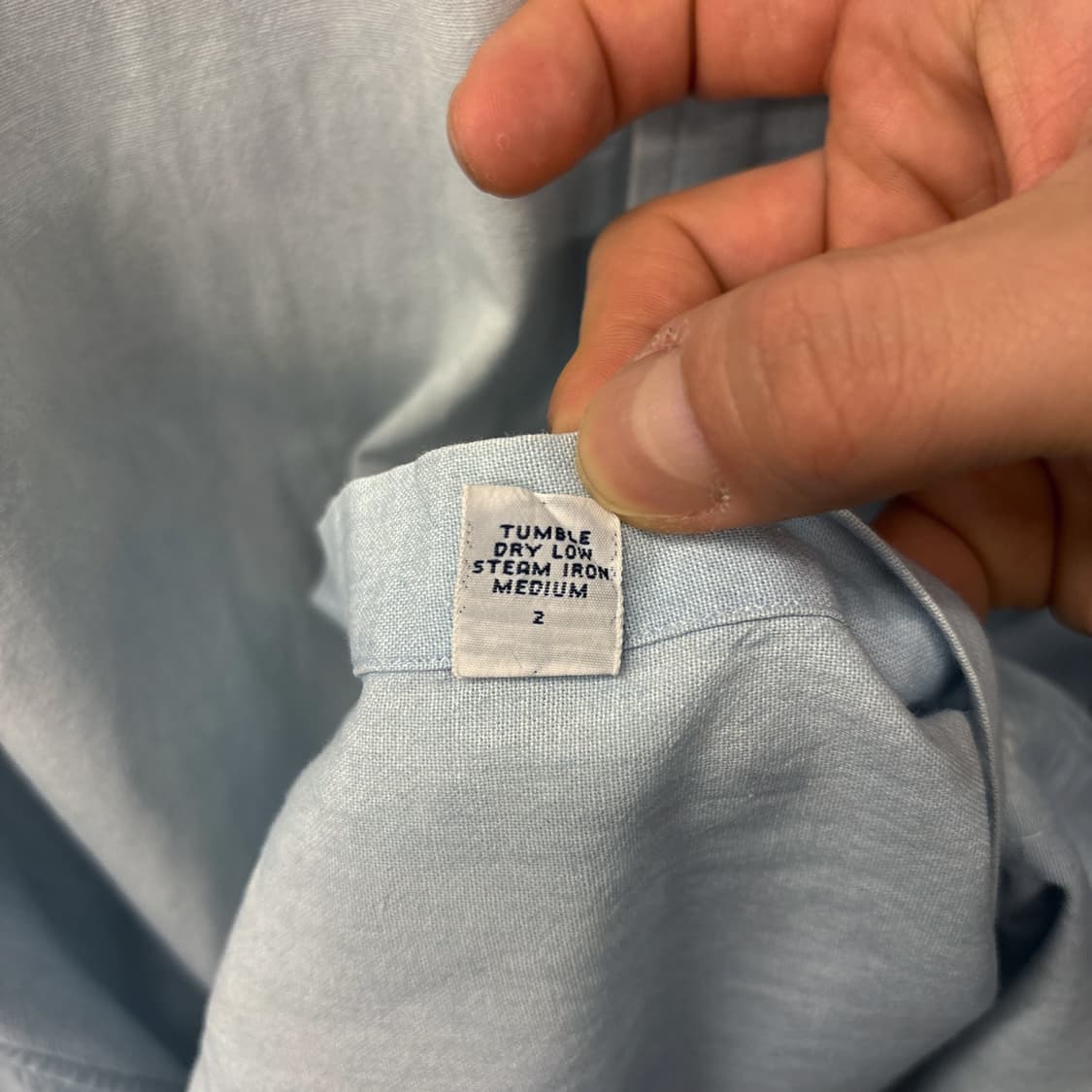 90s 폴로 랄프로렌 Big Shirt 라인  샴브레이 셔츠 N1009 상품이미지7