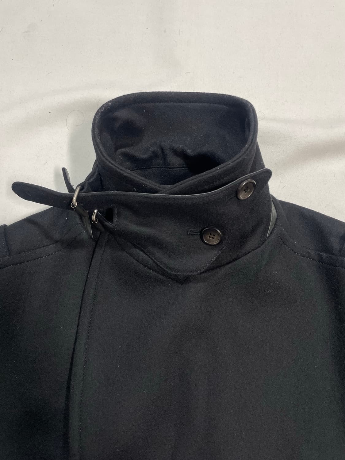 우영미 솔리드옴므 나폴레옹 피코트 상품이미지6