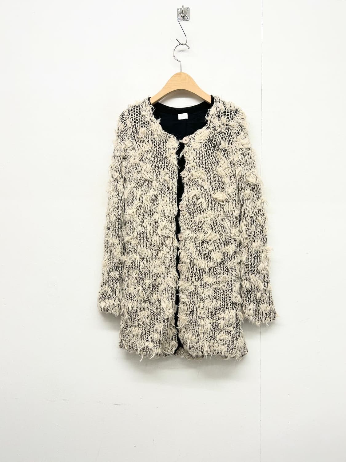 C.T.plage 헤어리 알파카 니트 가디건 상품이미지1