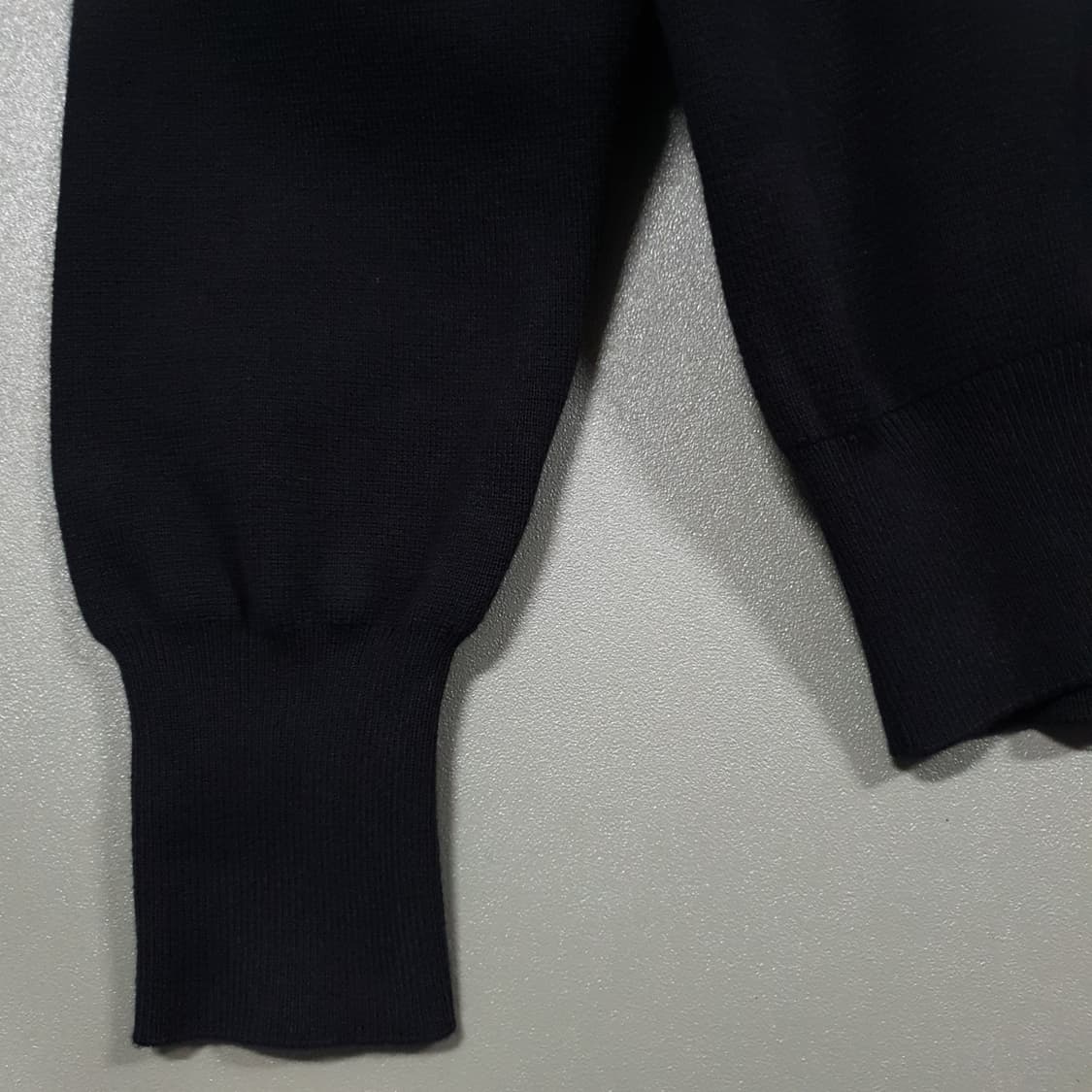 론트 X 깡 스타일리스트 한정판 콜라보 파인 코튼 가디건 블랙 XL 상품이미지4