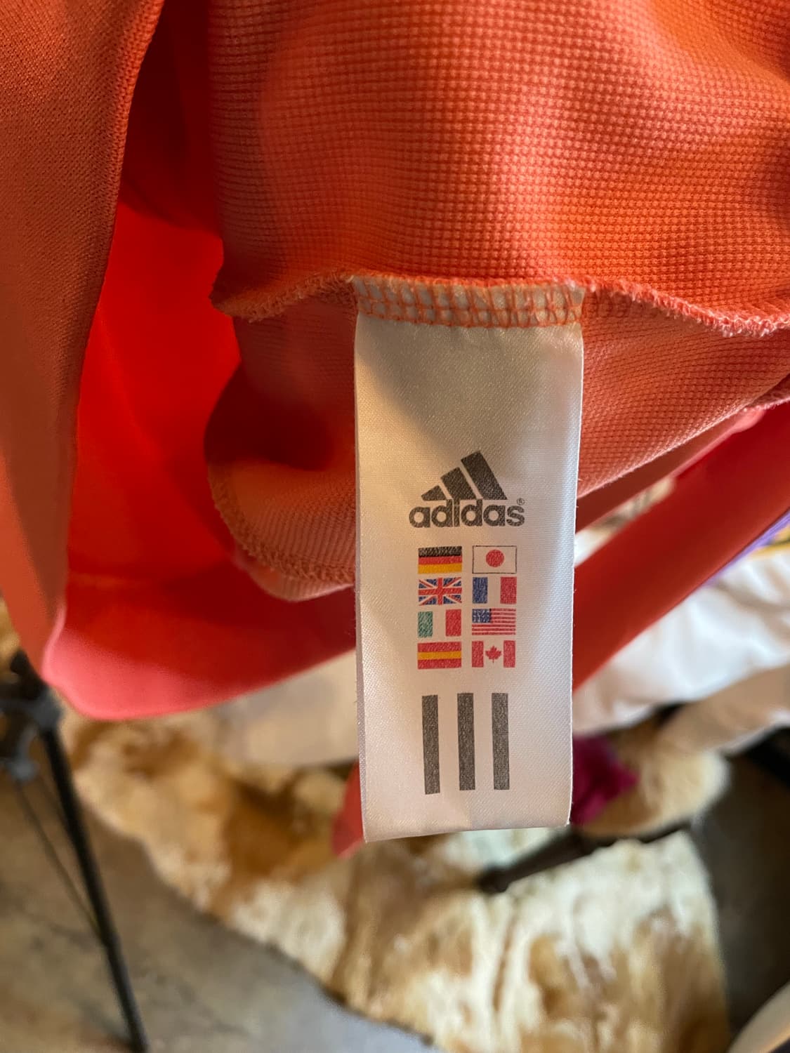 아디다스 올드스쿨 빅로고 여성 트랙탑 후드 저지 자켓 상품이미지6