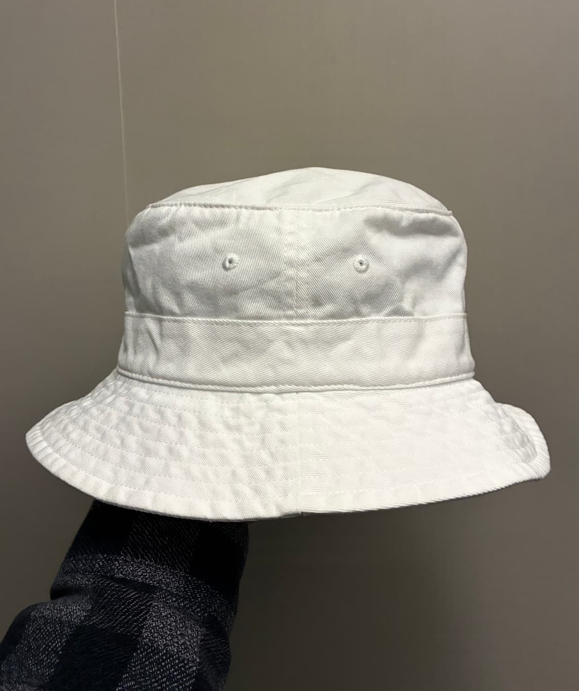 (S~M)POLO 폴로랄프로렌 화이트 버킷햇 벙거지모자 폴로모자 상품이미지2