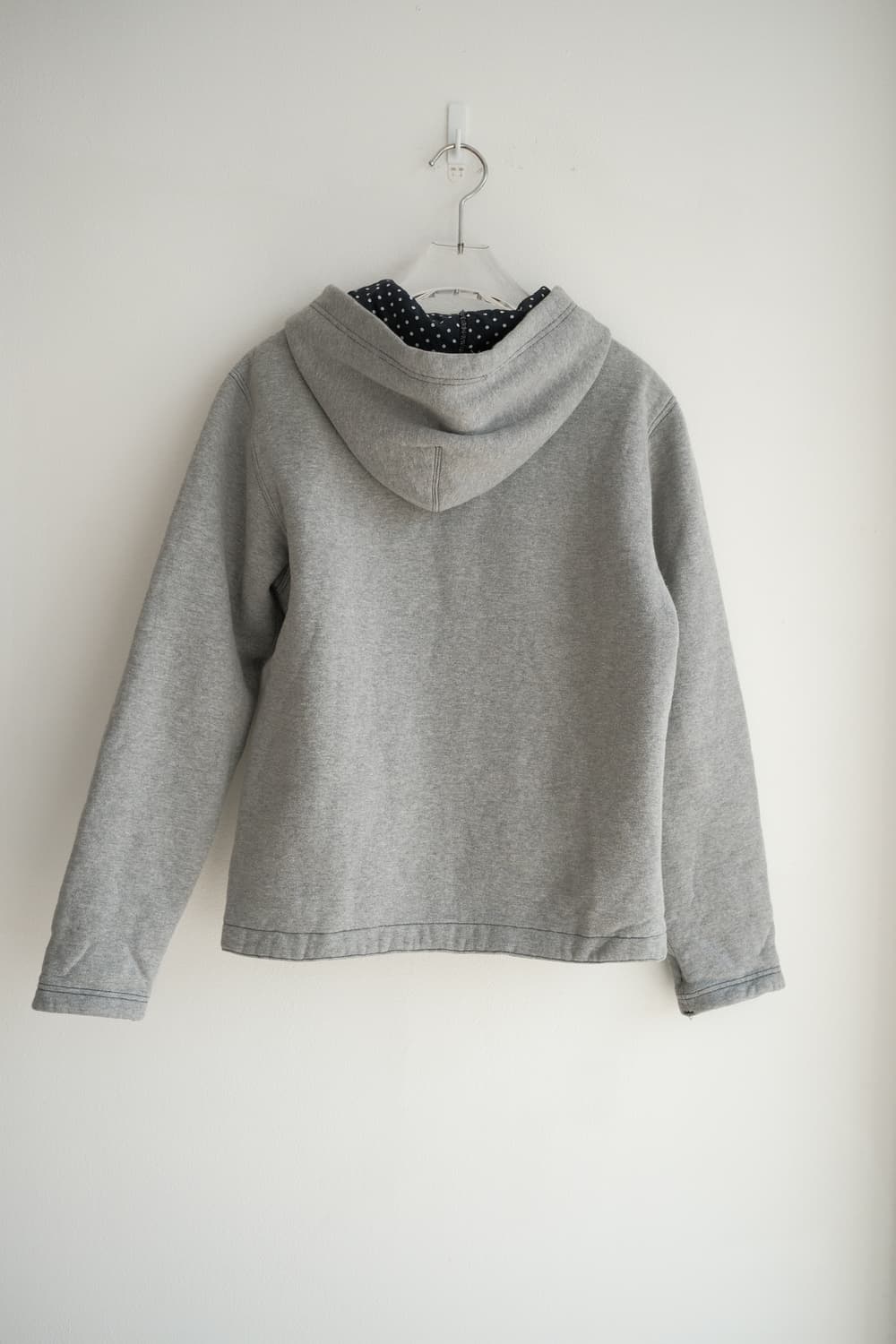 Reversible dot hood zip-up 상품이미지7