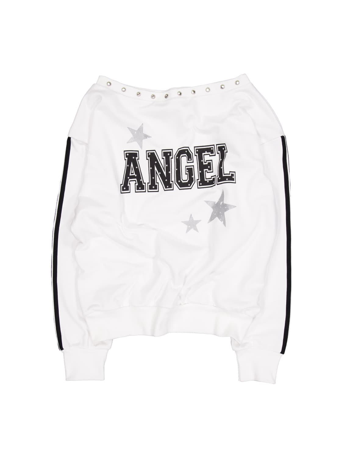 EYELET ANGEL MTM / WHITE 아일렛 맨투맨 상품이미지2