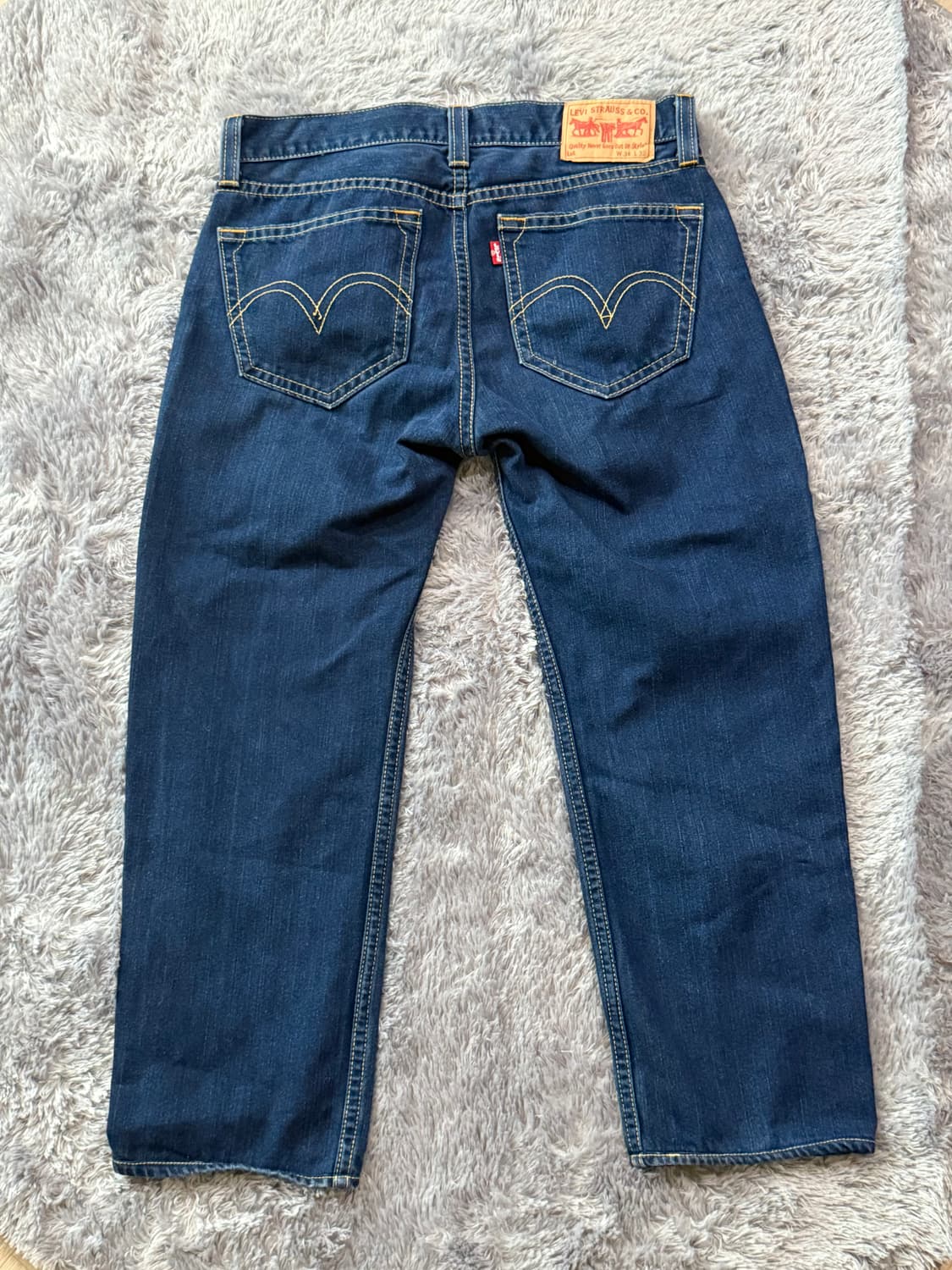 리바이스 00s 타입1 리얼 루즈 데님 팬츠 상품이미지2