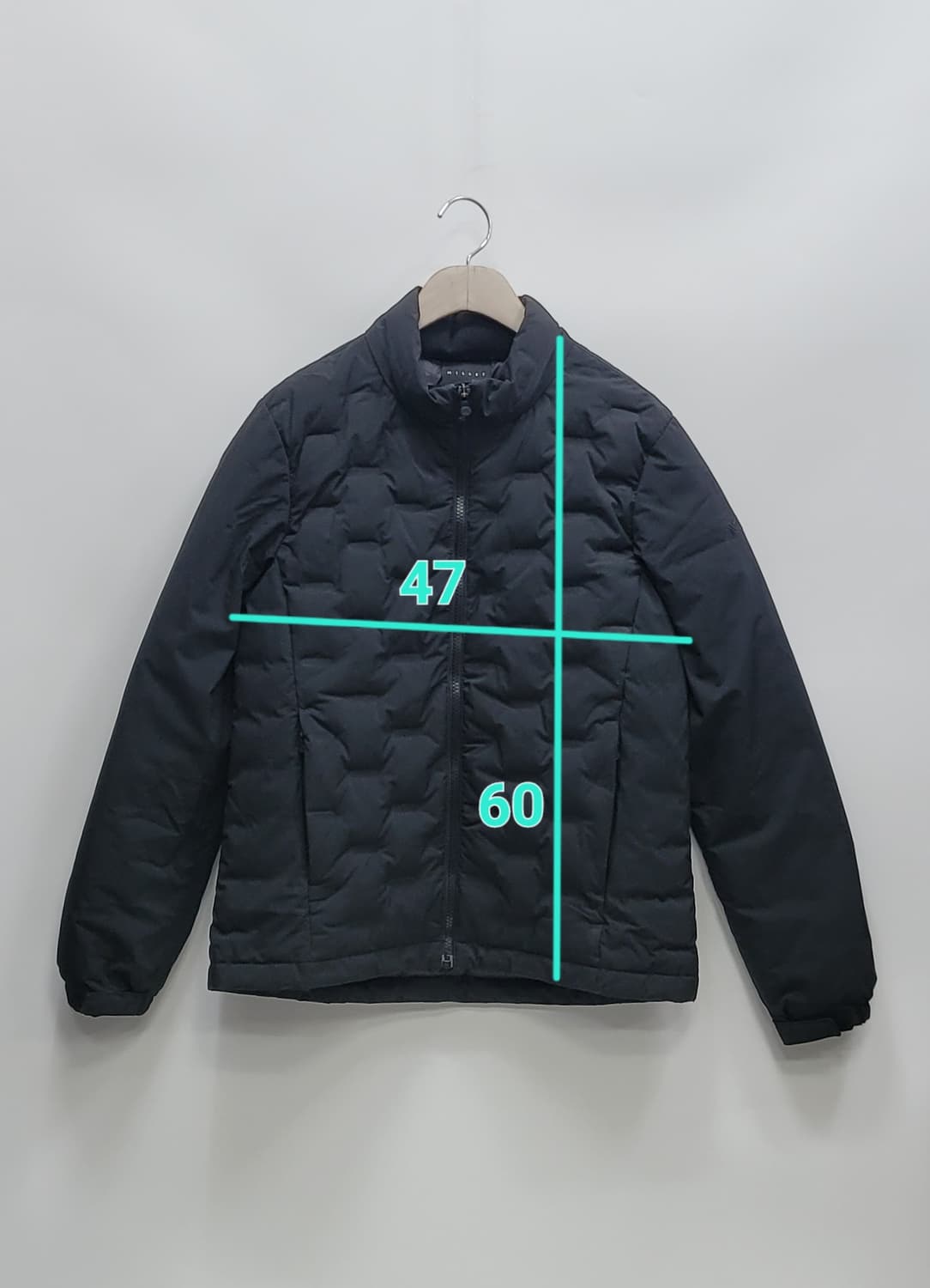 MILLET 21FW 밀레 큐브 구스 다운 패딩 / 여 95 블랙
 상품이미지9