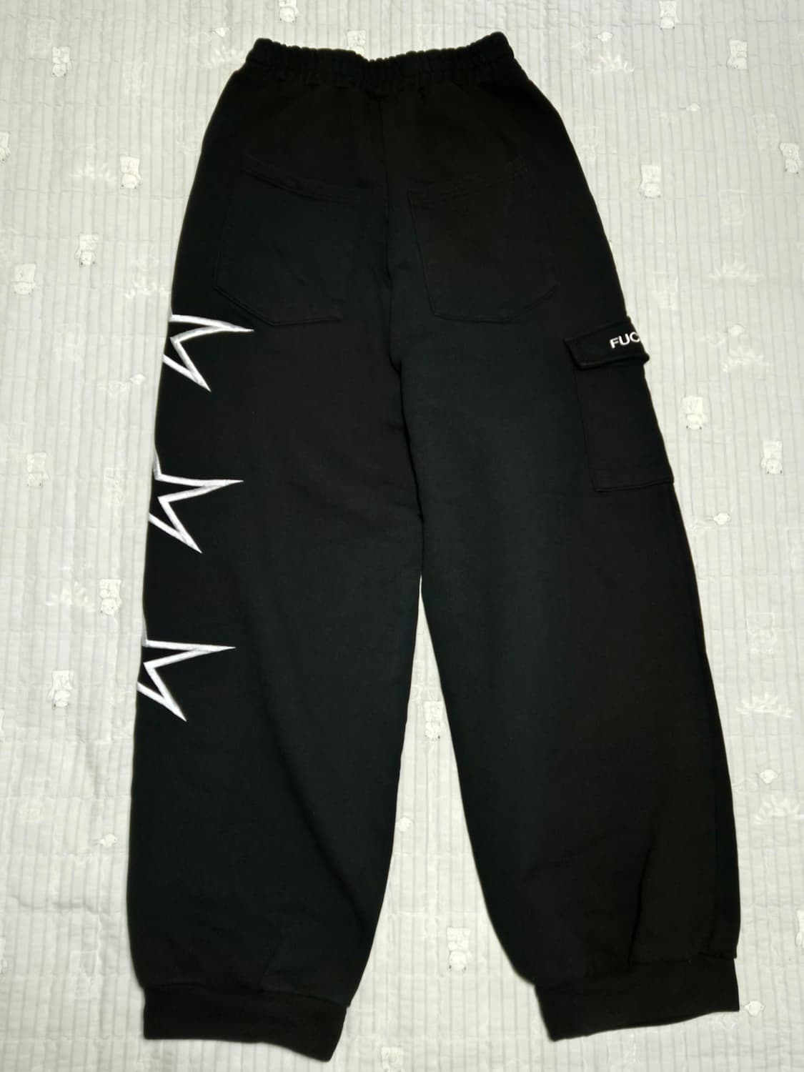 퍽보이 FUCKBOY 비영와이(b0y) 스타 카고 스웻팬츠 상품이미지4