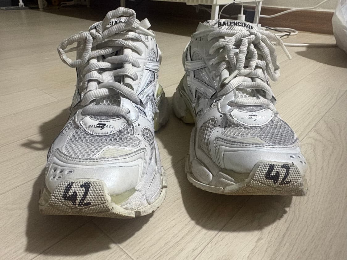 발렌시아가 러너 화이트 42 상품이미지6