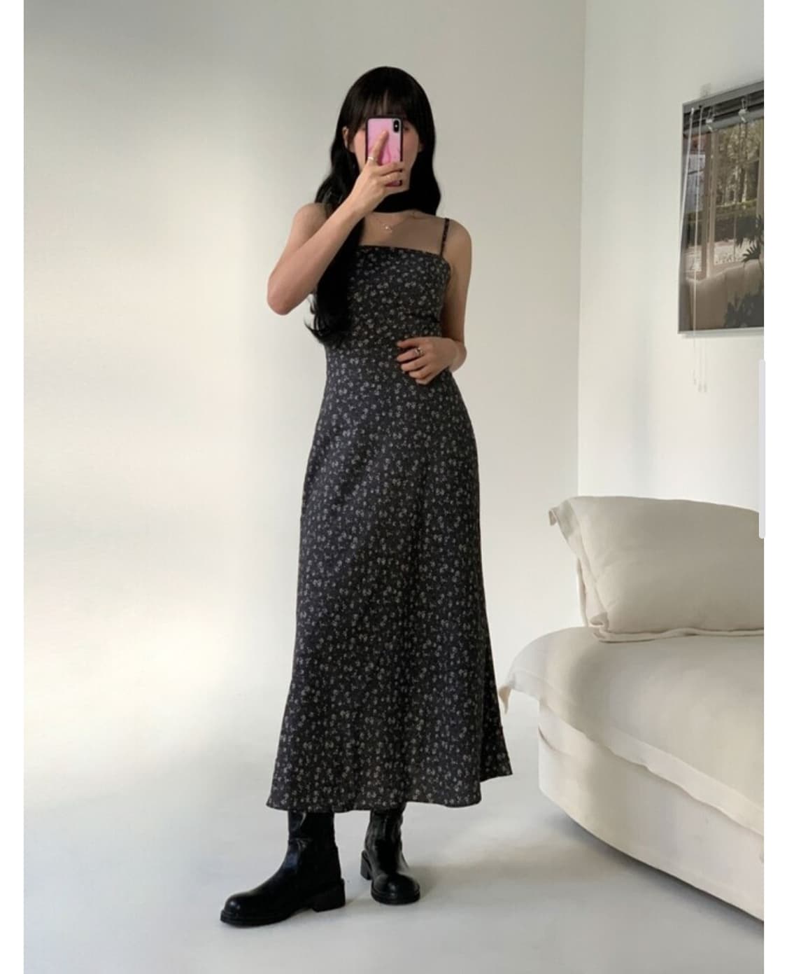 루루서울 Feel Pretty Flower Dress 
사이즈s  상품이미지2