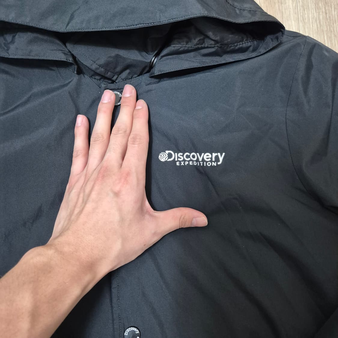 디스커버리 키즈 사이드 와펜 바람막이 후드자켓 상품이미지5