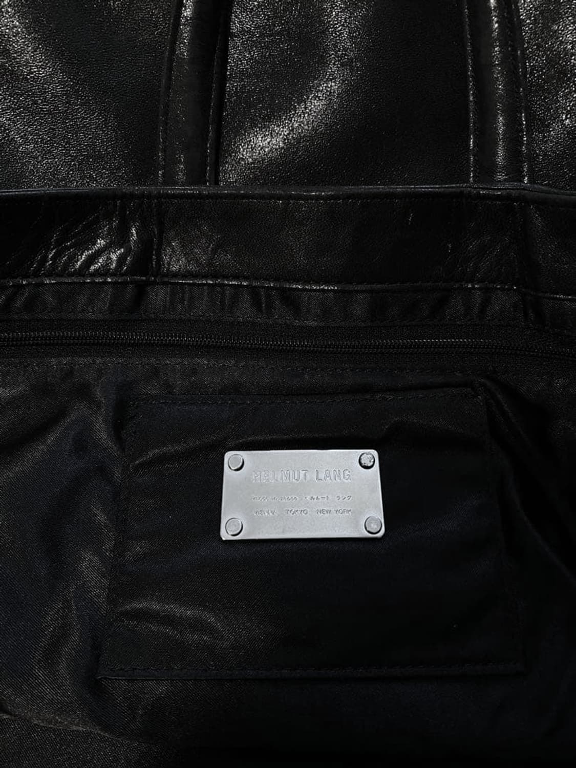 헬무트랭 본인기 90s 아카이브 레더 토트백 상품이미지3