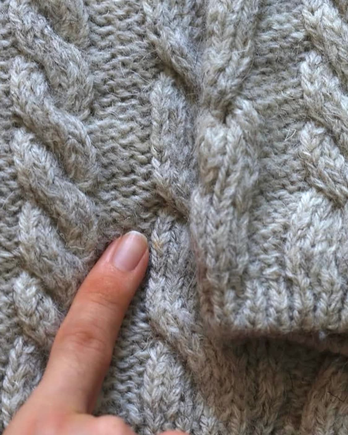 엘엘빈 80s 패어아일 믹스 피셔맨 니트 상품이미지8