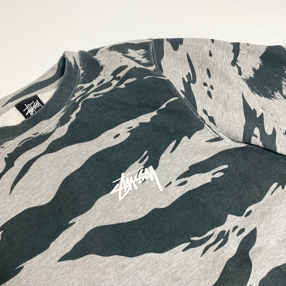 스투시 90s 카모 맨투맨 M 상품이미지4