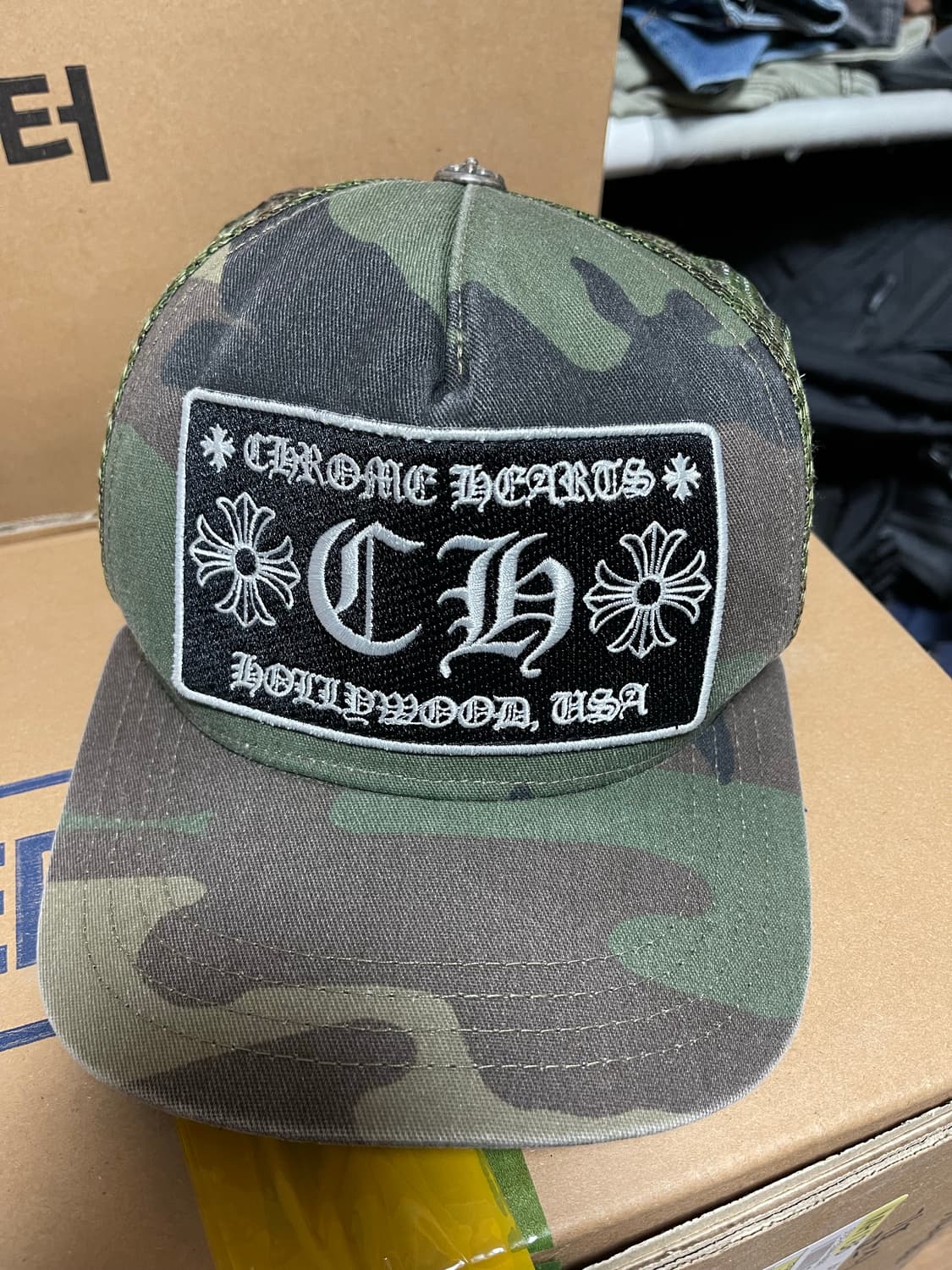 크롬하츠 카모플라쥬 볼캡 상품이미지1