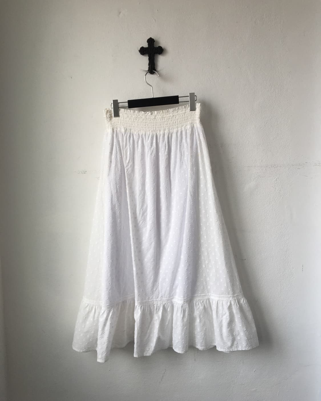 Dot pattern long skirt 상품이미지4