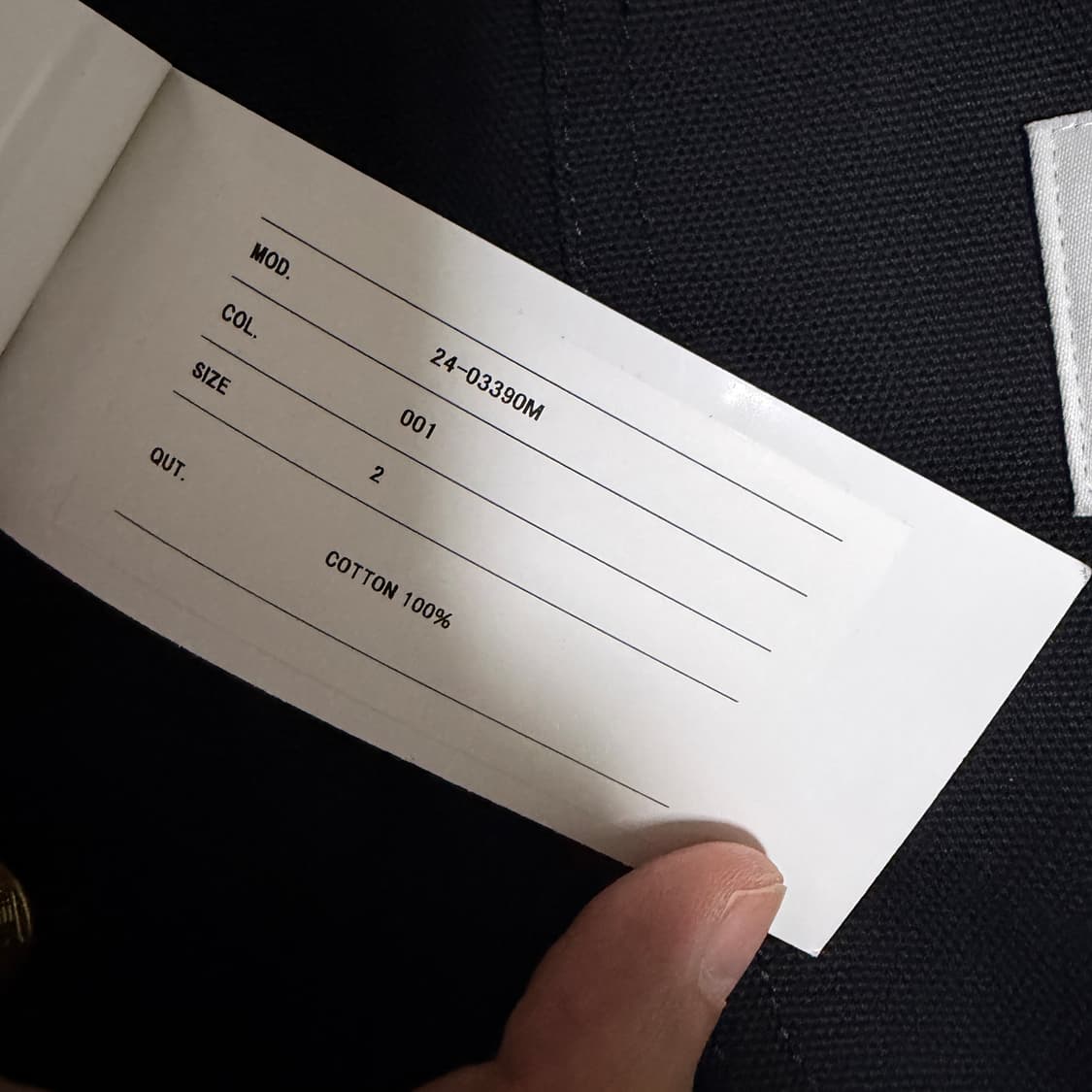 [2]사카이 칼하트 리버시블 덕 코트 블랙 그레이 상품이미지2