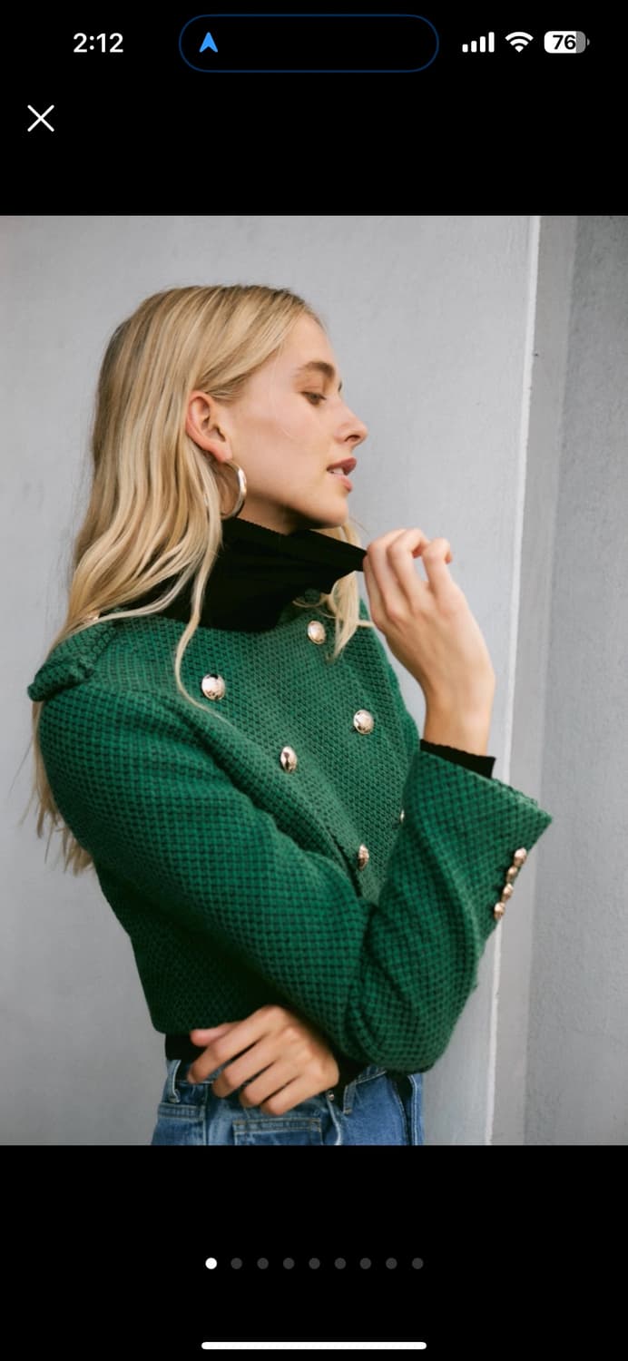 자라 스트럭처 재킷 L 상품이미지1