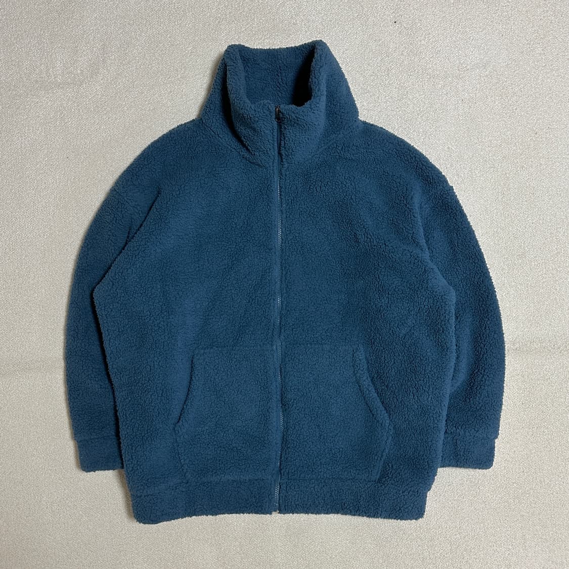 (택있음) STL 뽀송뽀송 하이넥 양면 양털자켓 상품이미지2