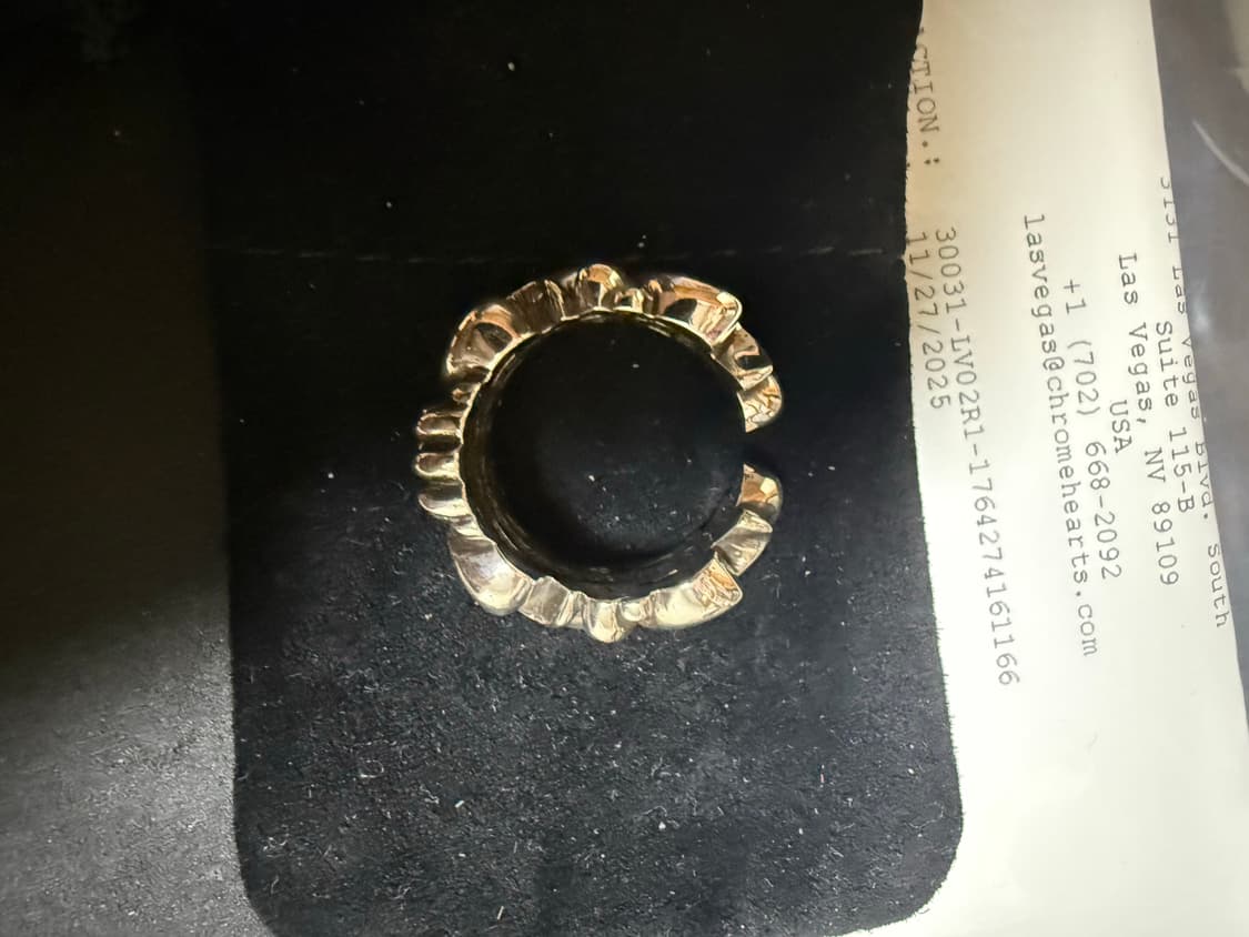 US9 크롬하츠 더블플로랄링 새상품 상품이미지2