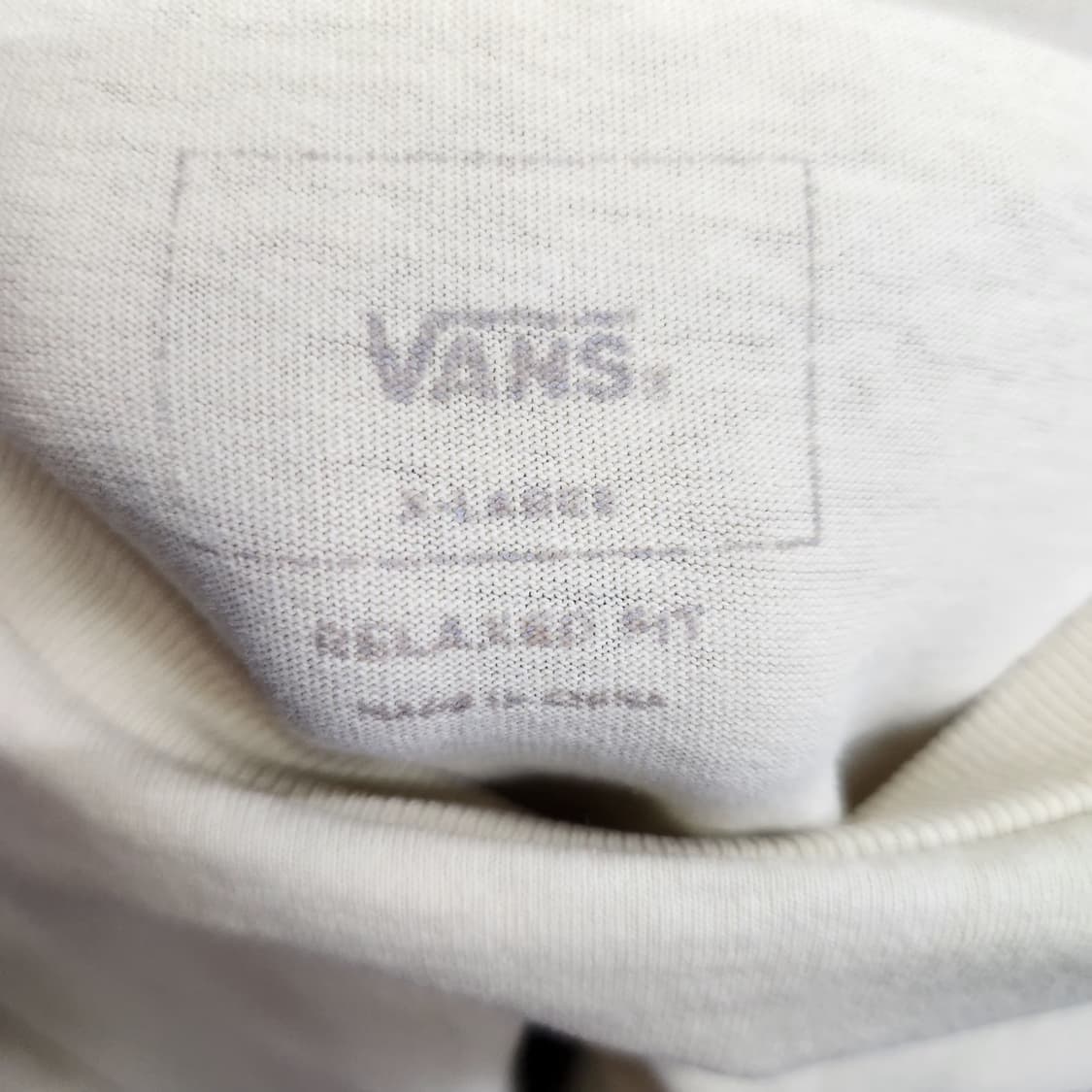 반스 오프더월 지구본 백 프린팅 반팔티 XL(XL) 남여공용 상품이미지5