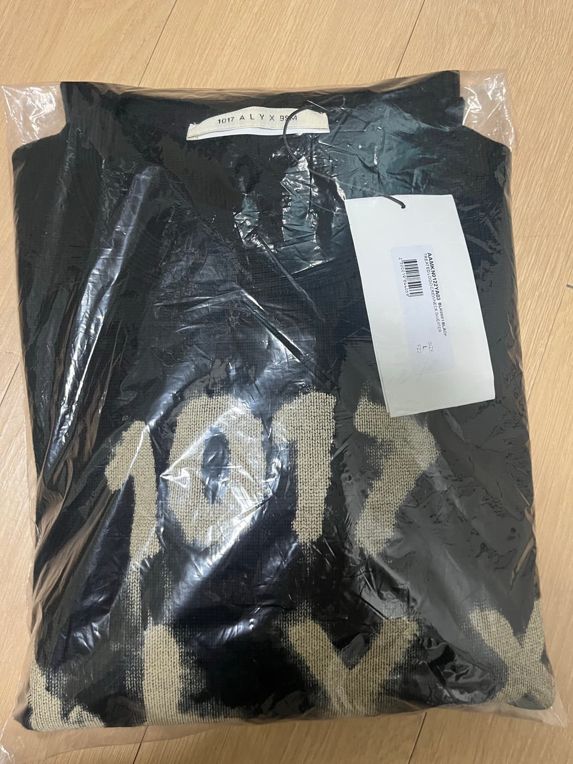 새상품_Alyx 로고 코튼 니트 상품이미지3