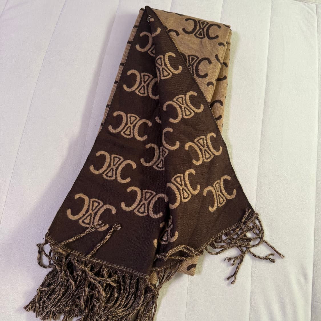 셀린느 정품 트리오페 캐시미어 머플러  상품이미지2