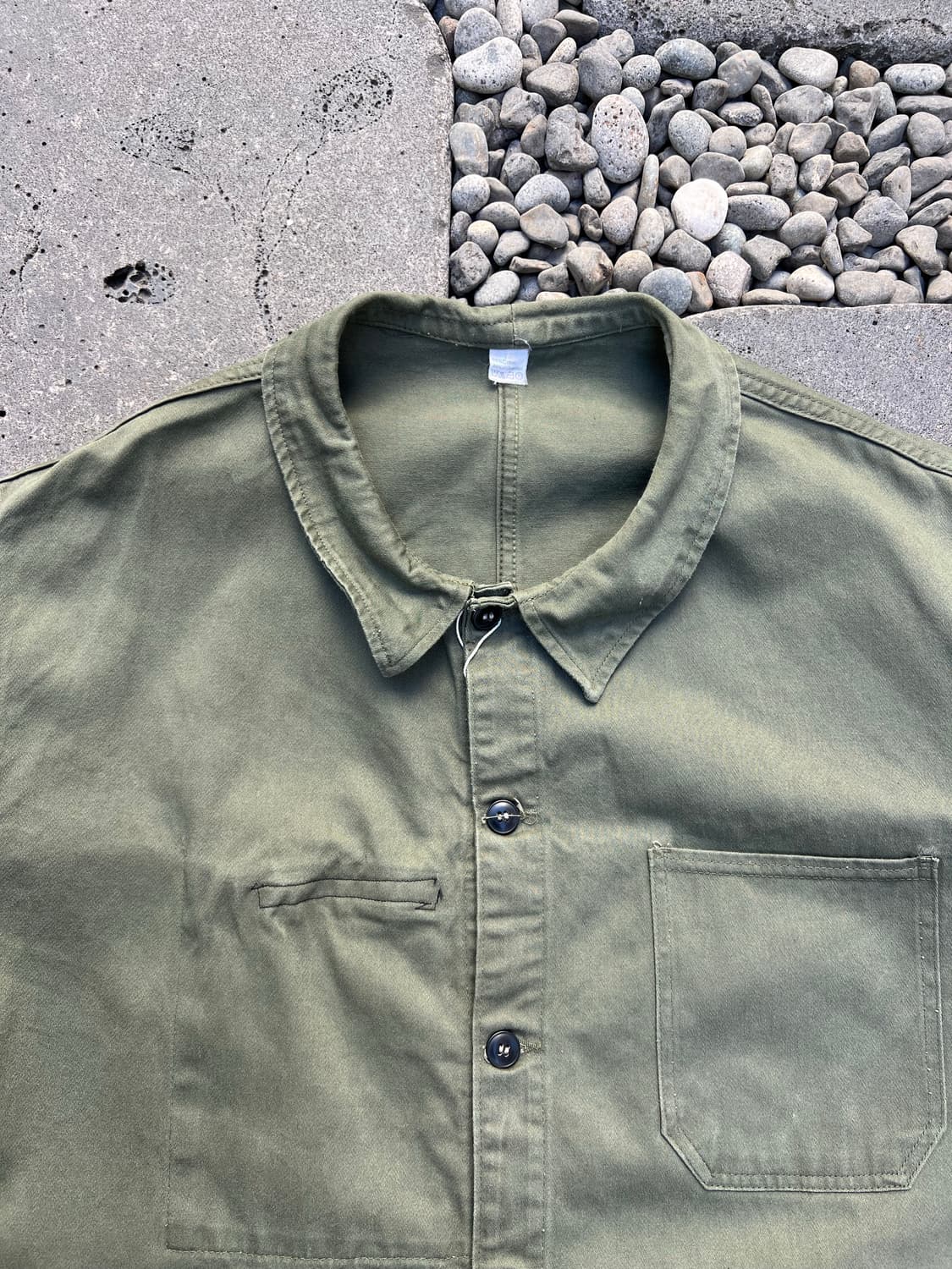 (BIGSIZE)(OLIVEGREEN)OLD FRENCH 프렌치워크자켓 상품이미지6
