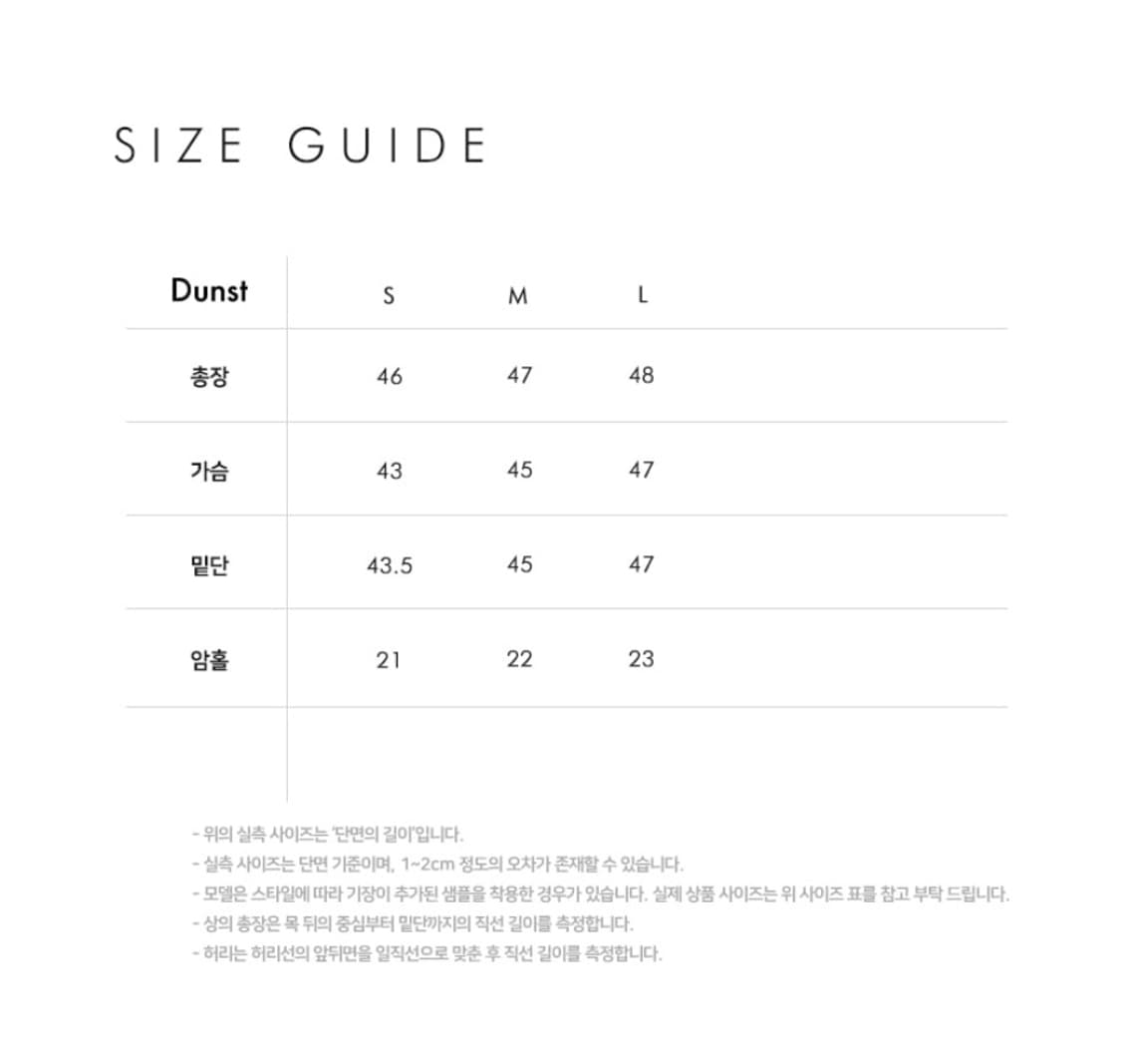 던스트 슬리브리스 블라우스 블랙 S (새상품, 택x) 상품이미지8