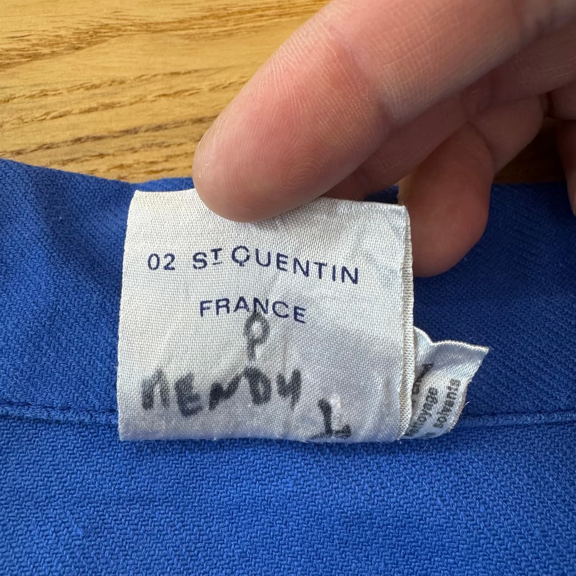 70s 빈티지 르노자동차 프렌치 워크 자켓 (S)   상품이미지8