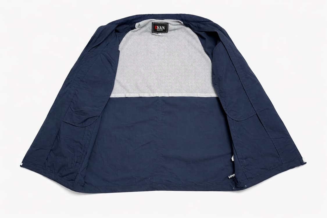 JPN 00s 일본 빈티지 Y2K 시티보이 VAN 바람막이 트랙 자켓 L 상품이미지3
