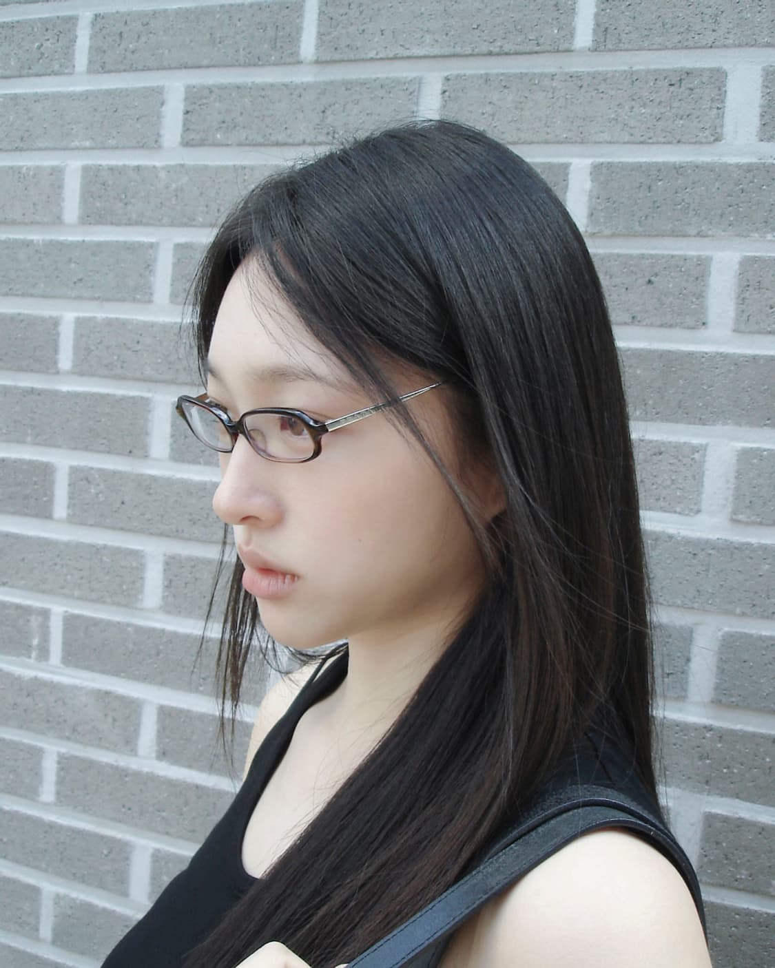 PRADA logo temple slim rectangle eyewear 상품이미지1