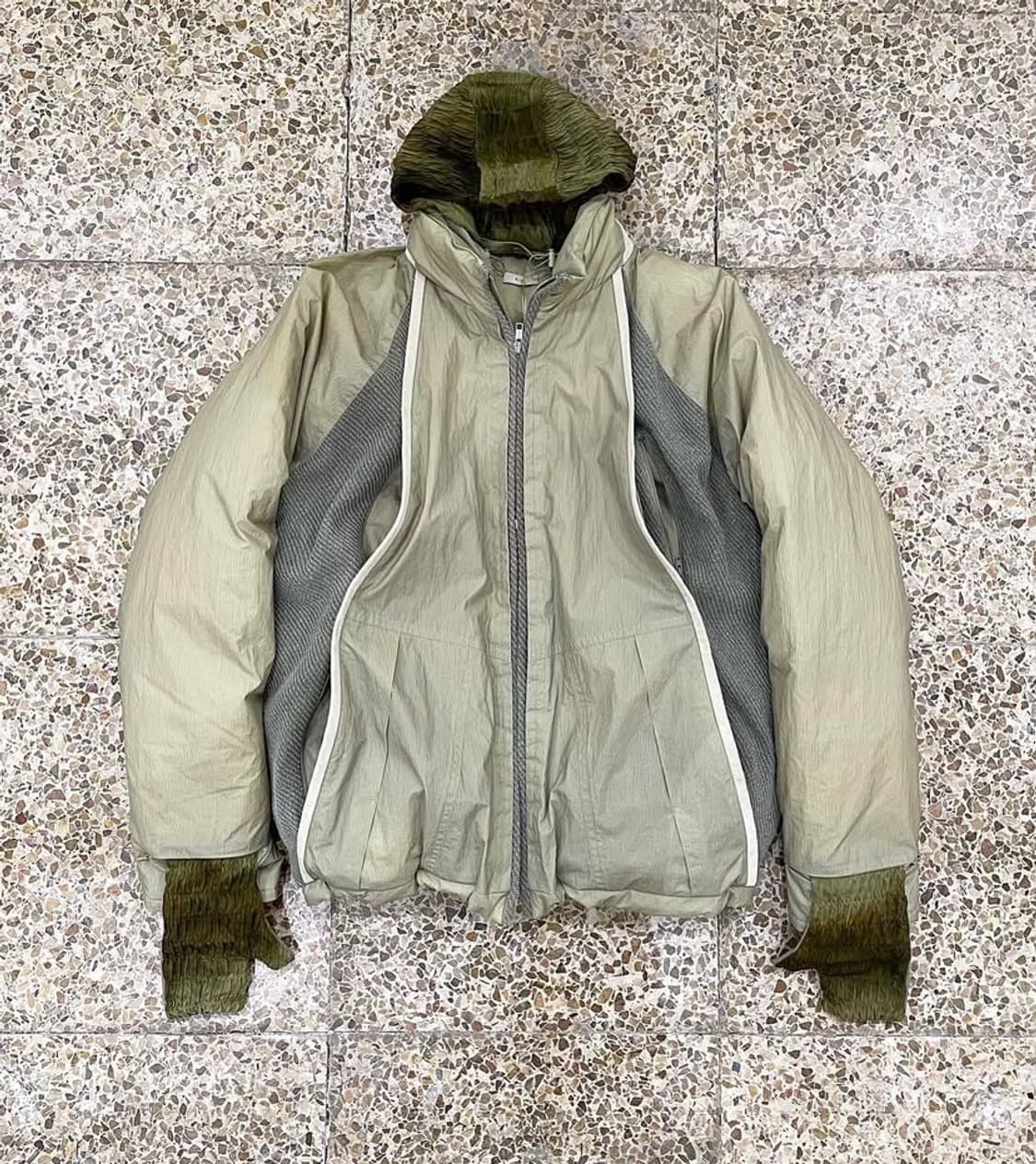 xlim ep4 01 down jacket (lemon green) 상품이미지1