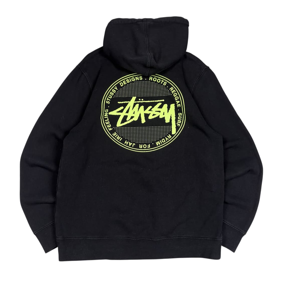 스투시 블랙컬러 빅로고 후드티 상품이미지1