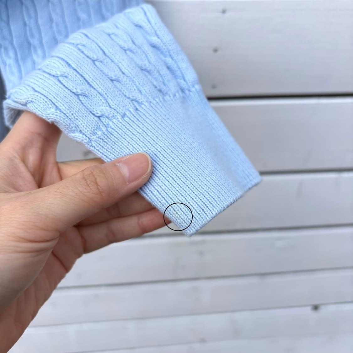 Polo 폴로 케이블 꽈배기 니트 가디건 상품이미지5