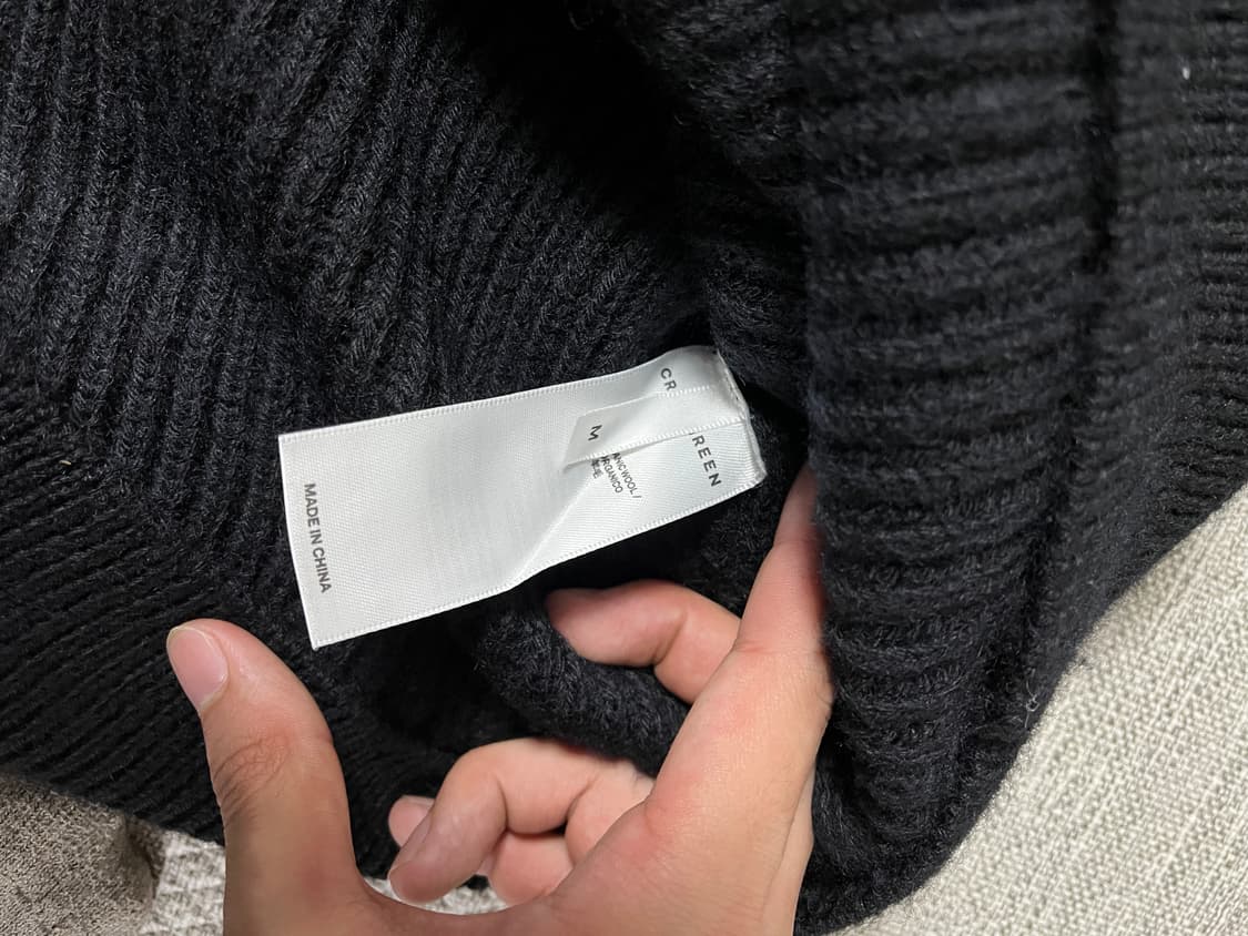 [M] Craig Green 컷 아웃 디테일 울 니트 상품이미지4