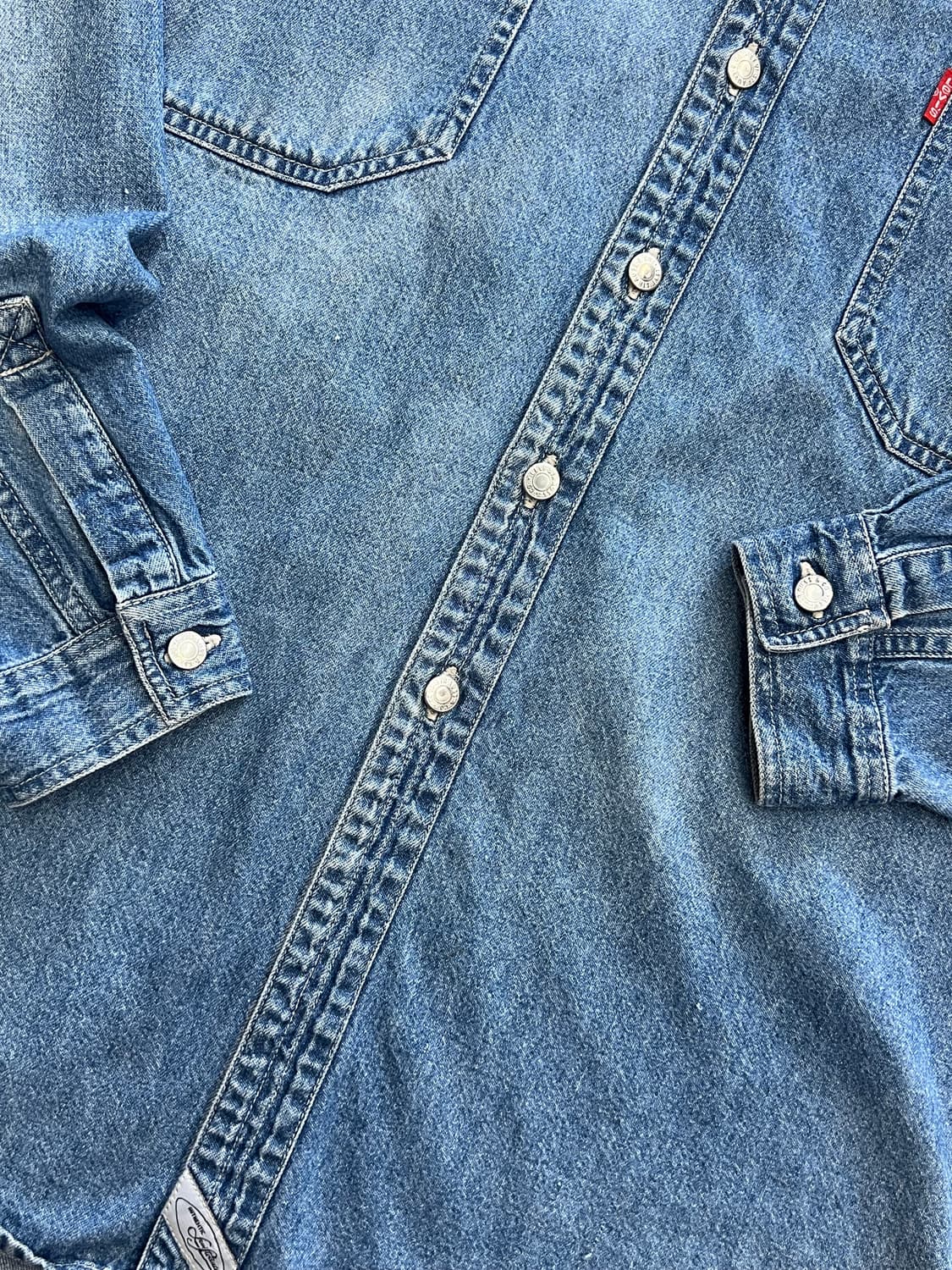 리바이스 90‘s 데님셔츠 상품이미지3