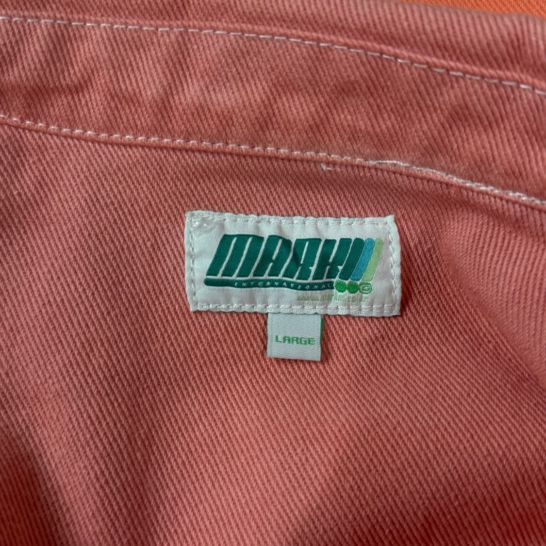 [L] 마크엠(MARKM) 그라데이션 데님 트래커 자켓 상품이미지6