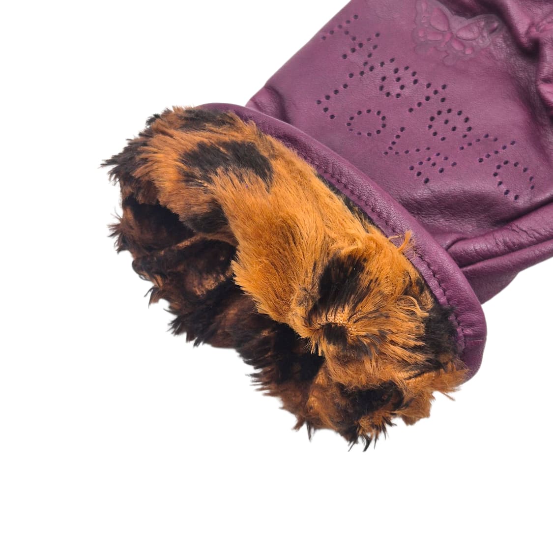 05s 히스테릭글래머 퍼플 레더 스터드 장갑 상품이미지4