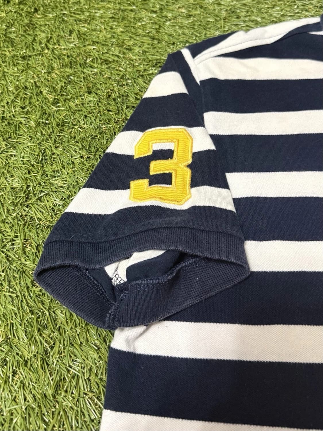 폴로 랄프로렌 빅포니 스트라이프 빅포니 메시 카라티 상품이미지4