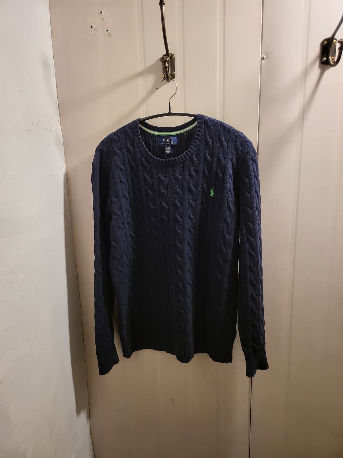 [95]폴로 랄프로렌 네이비 케이블 니트 상품이미지2