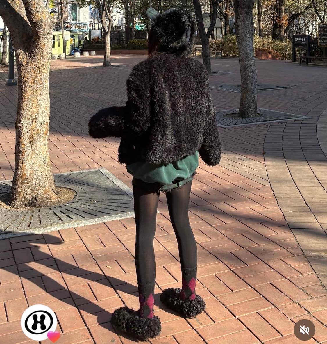 더미스테리어스호텔 퍼자켓 상품이미지7