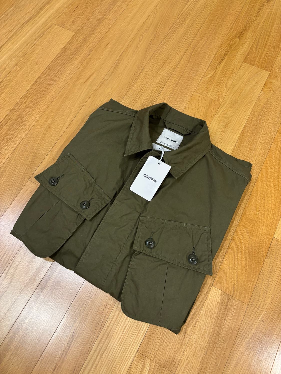 24SS 바우와우 BOWWOW 정글퍼티그 재킷 올리브드랍 L사이즈 상품이미지4