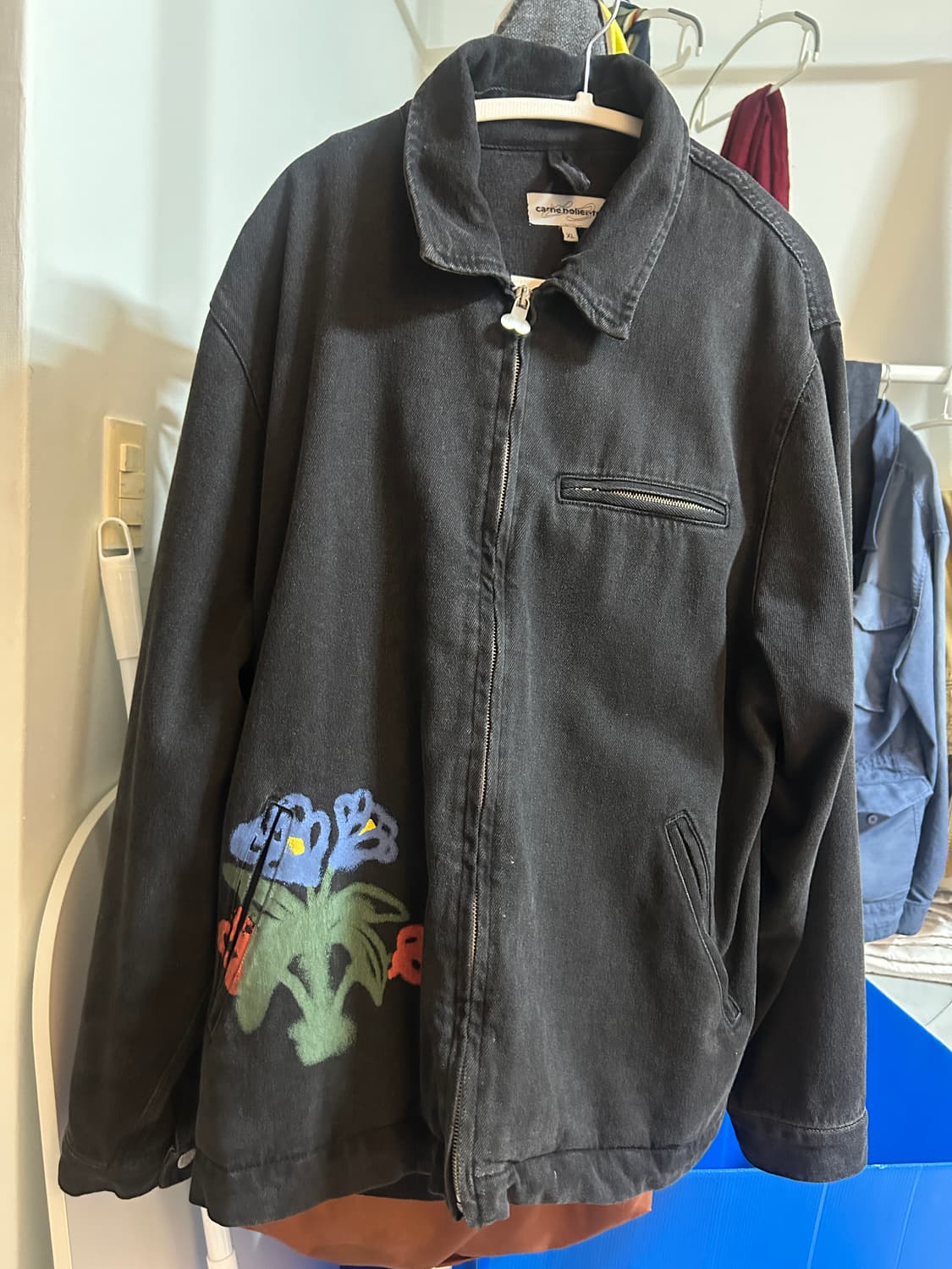 carnebollente 아트프린팅 집업 상품이미지3