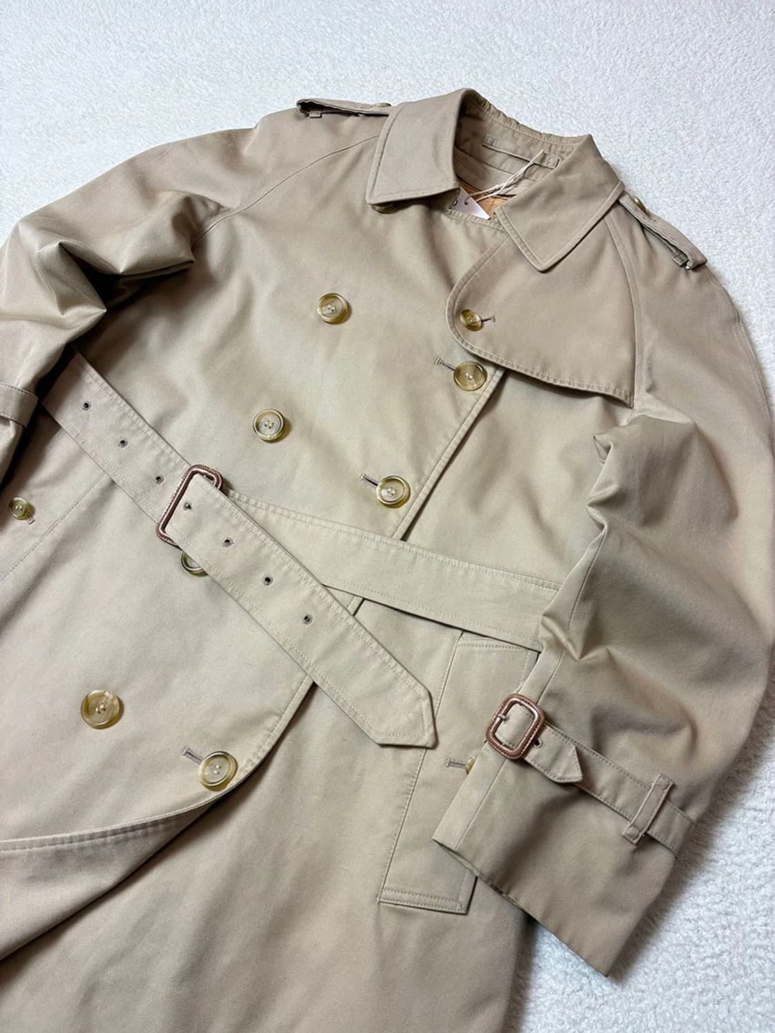 버버리 90's 더블 브레스티드 트렌치 코트 PN6657 상품이미지2