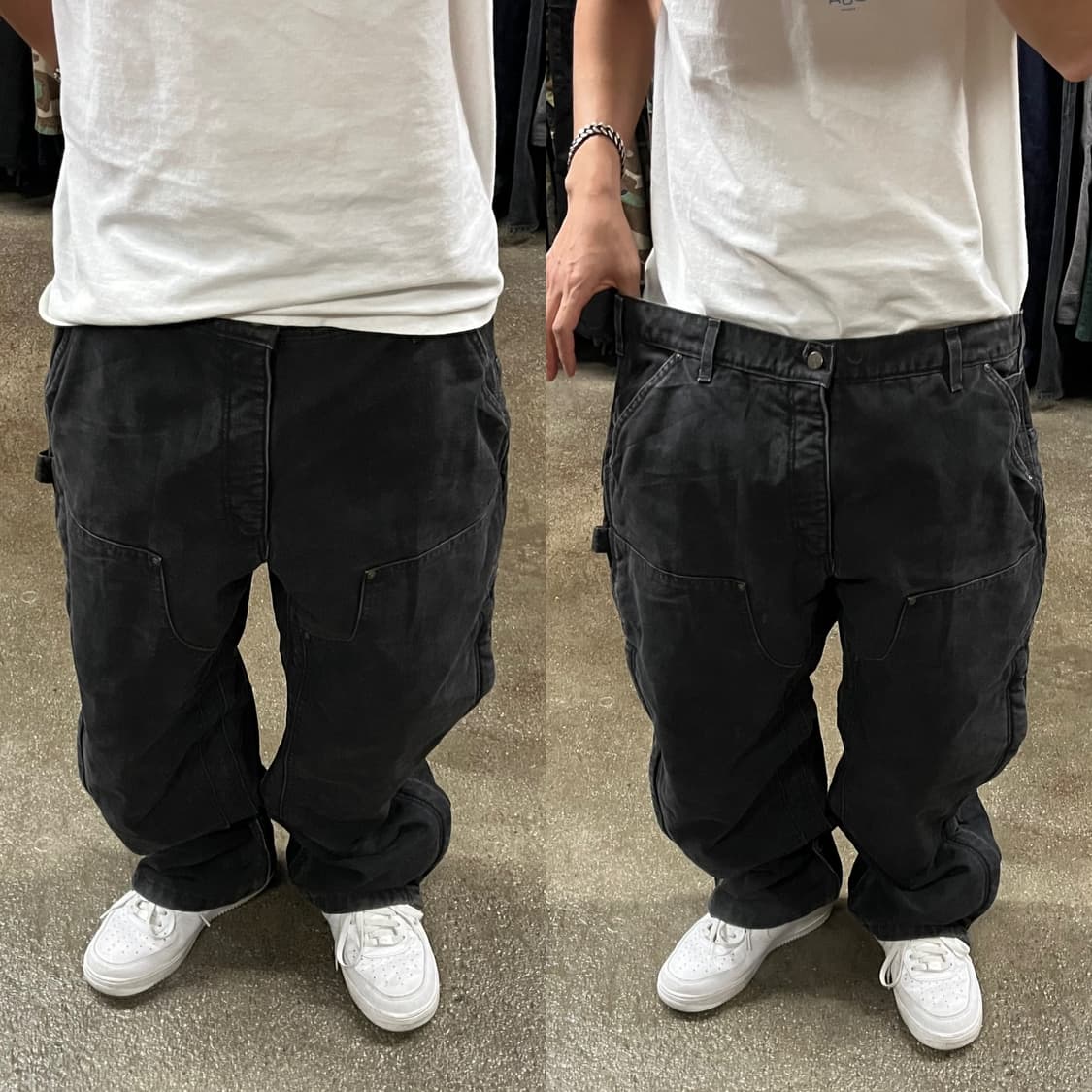 Carhartt B194 퀼팅  더블니 워크 팬츠 (39“) 상품이미지1