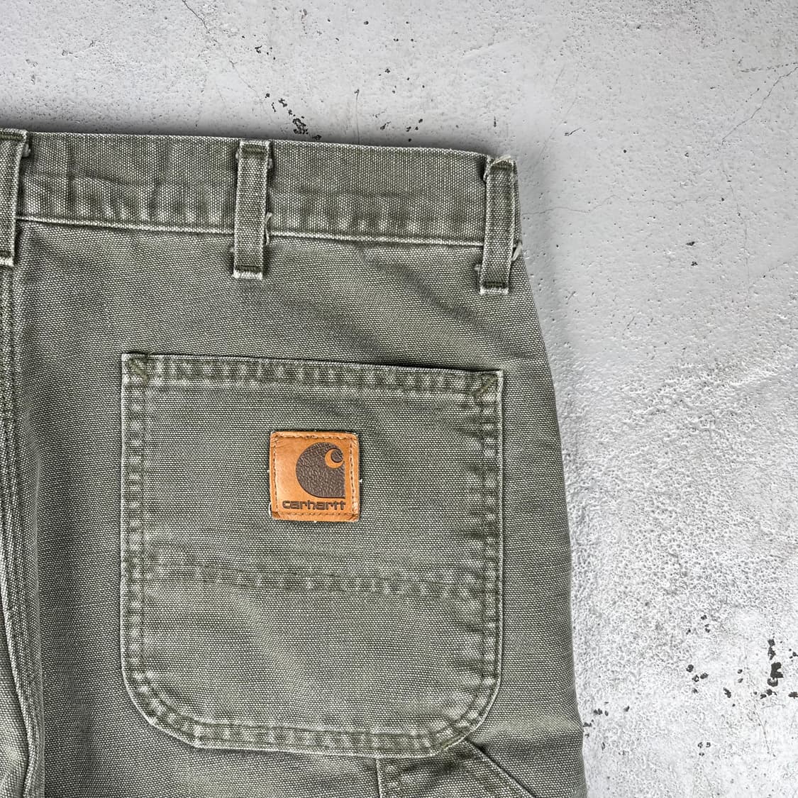 빈티지 칼하트 블랭킷 라인드 카펜터 팬츠 B111MOS 상품이미지6